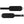 Black Adjustable Ankle Straps for Cable Machines - Warm Body Cold Mind