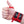 Cotton Weightlifting Wrist Wraps Red & Black