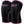 7mm Weightlifting Knee Sleeves Black & Pink