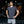 Man wearing a gray Soft Stretch Cotton T-Shirt - Warm Body Cold Mind