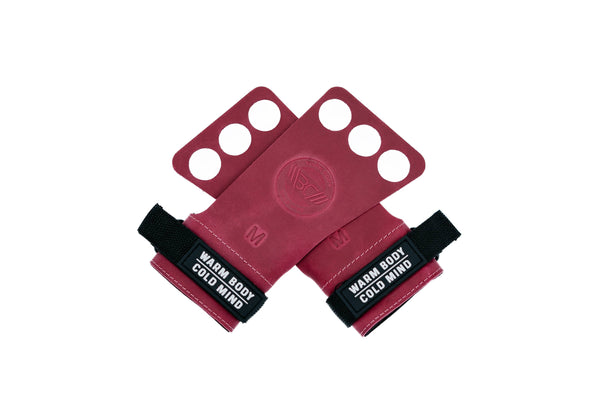 Leather Hand Grips PRO Pink