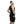 Black WEIGHTLIFTING COMPRESSION SINGLET S-4 on athlete (side view) – Warm Body Cold Mind