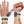 Cotton Weightlifting Wrist Wraps Beige